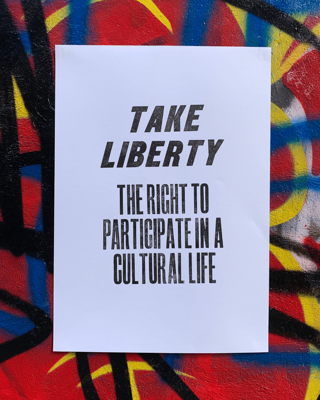 SCAN Summit 2026: Take Liberty – the right to participate in a cultural life