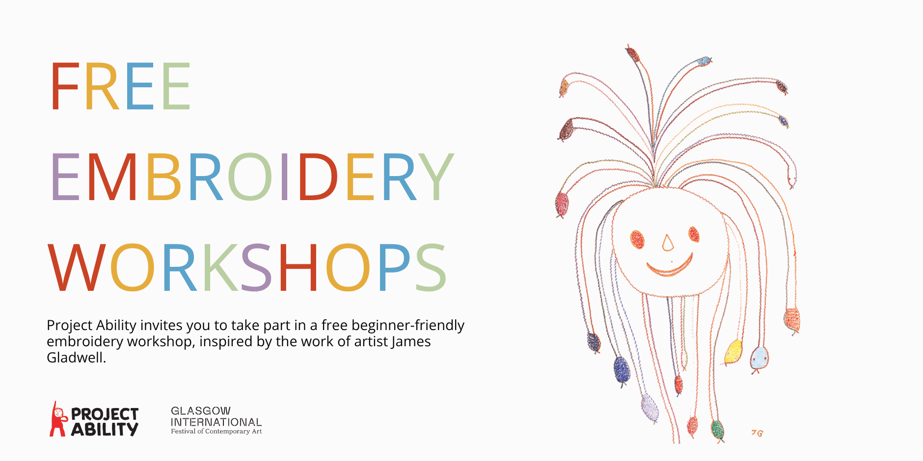 Free Embroidery Workshops